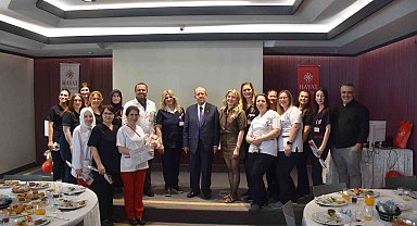 Hayat Hastanesi sağlık çalışanlarını unutmadı