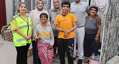 HBB, ömrünü 3 engelli evladına adayan Süheyla teyzeyi unutmadı