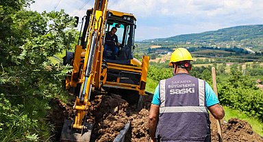 Hendek'in iki mahallesine 3 bin metrelik güçlü altyapı ile kesintisiz içme suyu