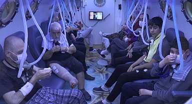Hiperbarik oksijen tedavi ünitesi Eskişehir'de şifa dağıtıyor