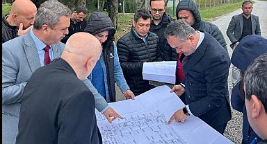 Hokey sahası için yerinde inceleme yapıldı