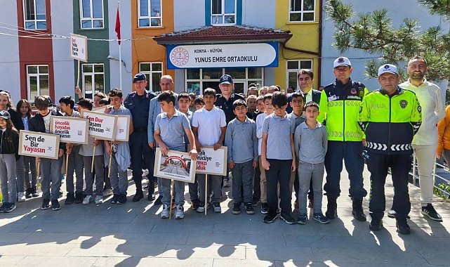 Hüyük'te Karayolu Trafik Haftası etkinlikleri
