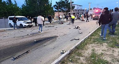 Iğdır'da feci kaza: Otomobilin çarptığı motosikletli hayatını kaybetti