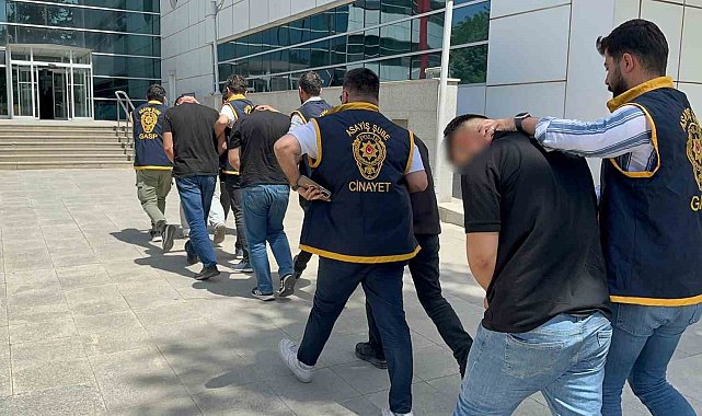 İki kişinin yaralandığı silahlı kavgada 5 kişi tutuklandı