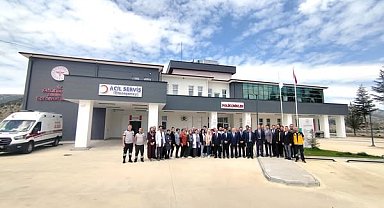 İl Sağlık Müdürü Koç, hizmete başlayan yeni hastaneyi ziyaret etti