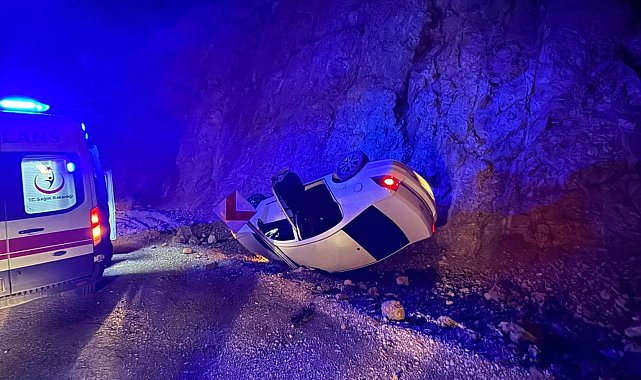 İliç'te trafik kazası: 2 yaralı