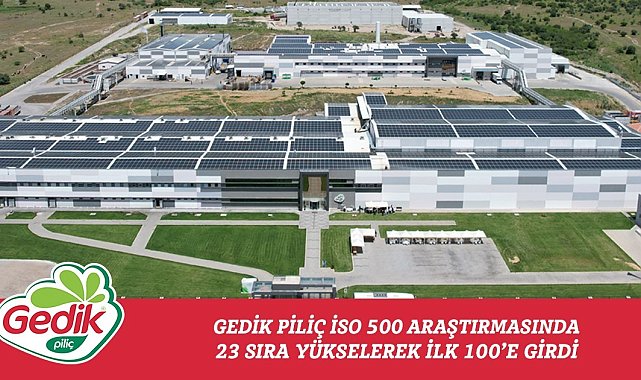 İlklerin firması Gedik Piliç ilk 100'de yerini aldı