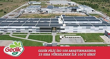 İlklerin firması Gedik Piliç ilk 100'de yerini aldı