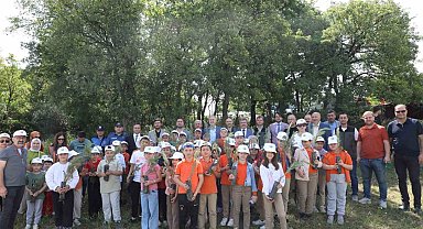 İnegöl'de fidanlar toprakla buluştu