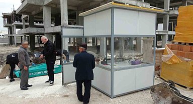 İnşaat bekçisi kulübesinde ölü bulundu