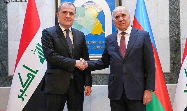 Irak Dışişleri Bakanı Hüseyin, Azerbaycanlı mevkidaşı Bayramov ile görüştü