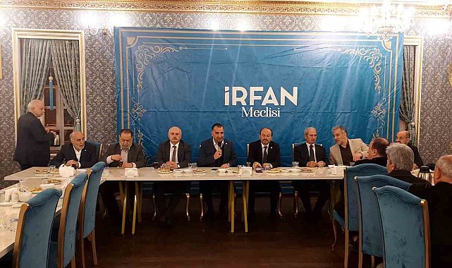 İrfan Meclisi'nin konuğu ETÜ Rektörü Prof. Dr. Bülent Çakmak oldu