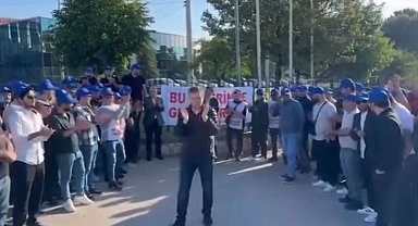 İşçiler maaş ve yan haklarda anlaşamayınca o fabrikada üretim durdu