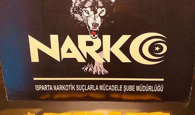 Isparta'da bin 256 kullanımlık sentetik kannabinoid ele geçirildi