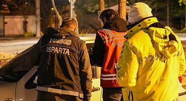 Isparta'da uyuşturucu operasyonlarında 28 şahsa adli işlem