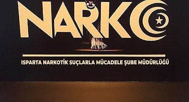 Isparta'da uyuşturucu operasyonu: 1 gözaltı