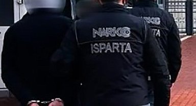 Isparta'da uyuşturucu operasyonu: 2 gözaltı