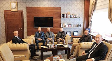 İstanbul İl Milli Eğitim Müdürü Yentür'den Ağrı İl Milli Eğitim Müdürü Kökrek'e ziyaret