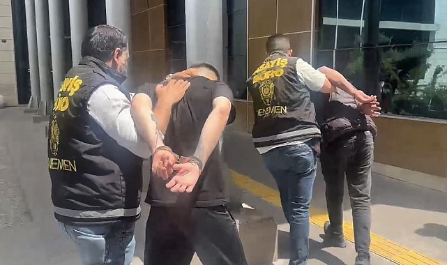 İzmir'de dron ile uyuşturucu sevkiyatına suçüstü