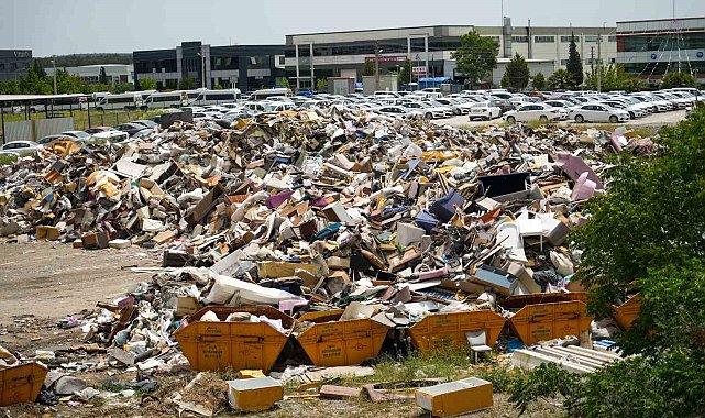 İzmir'in göbeğinde çöp alanından ürküten görüntü
