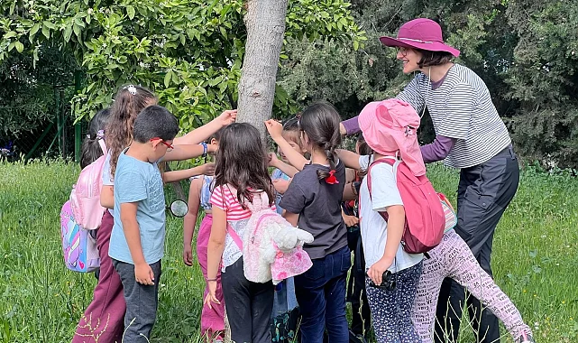 İzmirli çocuklar ormanı keşfetti
