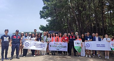 Jandarma 50 öğrenciyi bilgilendirdi