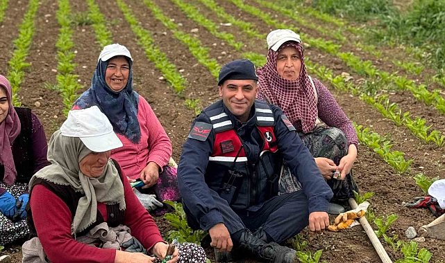 Jandarmadan 1 Mayıs'ta anlamlı hareket