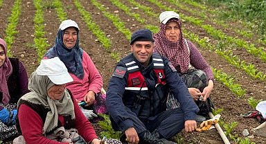 Jandarmadan 1 Mayıs'ta anlamlı hareket