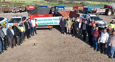 Jandarmadan 150 traktör sürücüsüne eğitim