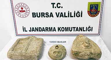 Jandarmadan tarihi eser operasyonu: 2 gözaltı