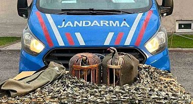 Jandarmadan yasa dışı keklik avcılarına suçüstü