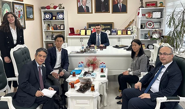Japon heyetten Kocaeli'ye ziyaret