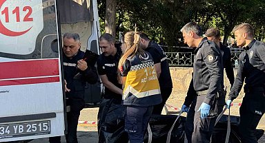 Kağıthane'de bir kişinin hayatını kaybettiği feci kaza kamerada