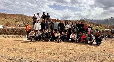 Kağızman'da 800 fidan toprakla buluştu