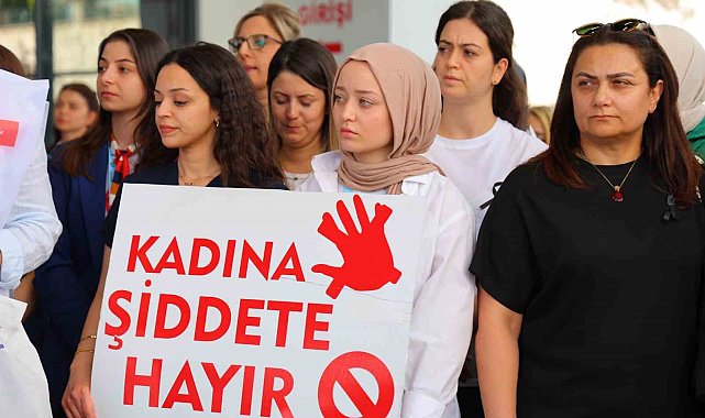 Kahramanmaraş'ta kadına ve sağlıkta şiddete tepki