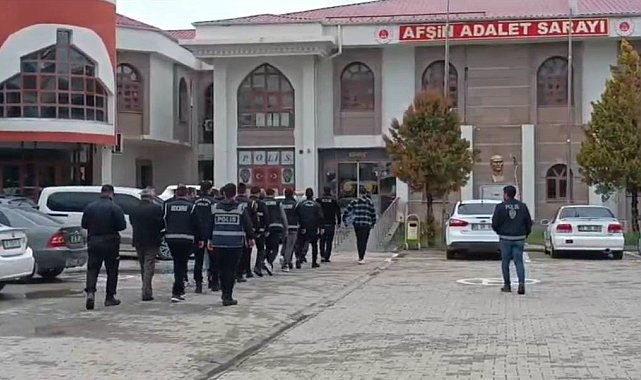 Kahramanmaraş'ta tefecilik ve nitelikli yağma operasyonuna 5 tutuklama