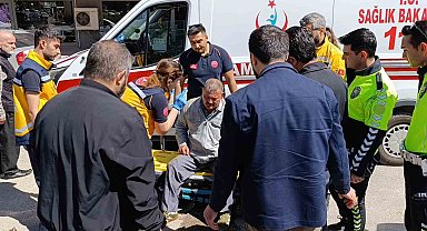 Kamyonet ile çarpıştı tedaviyi reddetti, hastanede beyin kanaması sebebiyle yoğun bakıma alındı