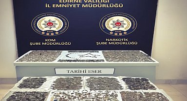Kapıkule'de tarihi eser operasyonunda 12 bin 770 parça ele geçirildi