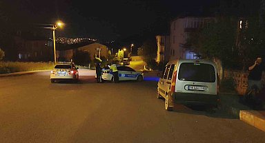 Karabük'te ehliyetsiz sürücü polisi peşine taktı... Kovalamaca anları kamerada