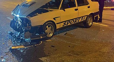 Karabük'te iki otomobil çarpıştı: 4 yaralı