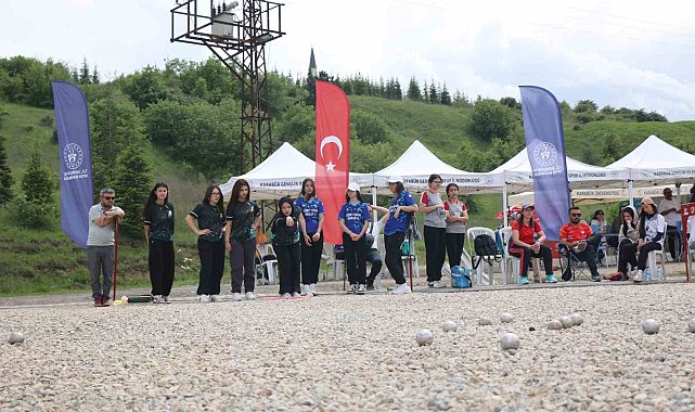 Karabük'te ilk kez düzenlenen Bocce Bölge Şampiyonası devam ediyor