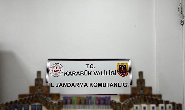 Karabük'te kaçak sigara operasyonu