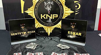 Karabük'te uyuşturucu operasyonunda 2 gözaltı
