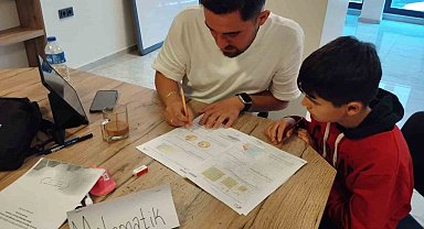 Karacasu'da öğrencilere etüt desteği