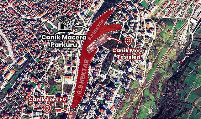 Karadeniz'in en büyük 'macera parkı' Canik'e yapılıyor