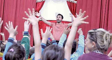 Karagöz gölge oyunu ile çocuklara enerji tasarrufu dersi