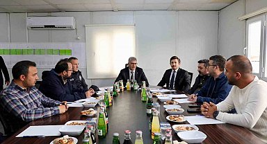 Karaman-Ulukışla Hızlı Tren Hattı'nda saha incelemesi