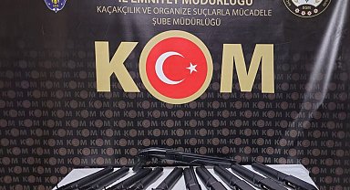 Karaman'da 1 haftada 13 ruhsatsız silah ele geçirildi