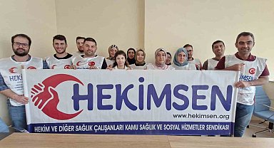 Karaman'da HEKİMSEN diş hekimlerinin sorunları için iş bıraktı