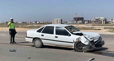 Karaman'da trafik kazası: 2 yaralı